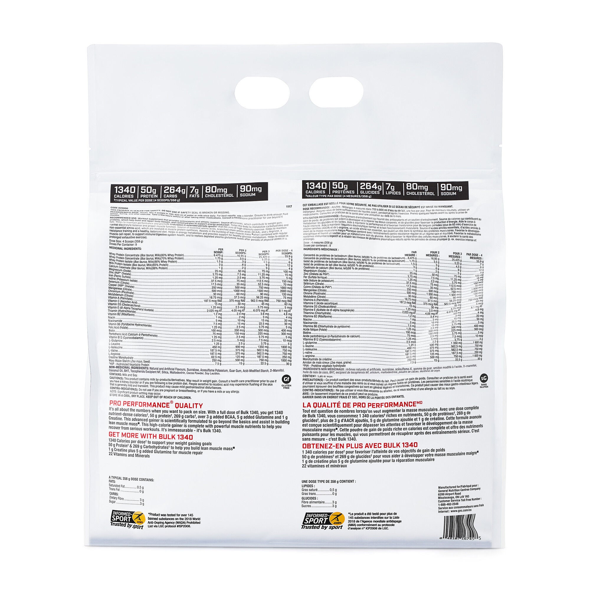 Bulk 1340&nbsp;&ndash; Fudge au chocolat Chocolat fudge | GNC